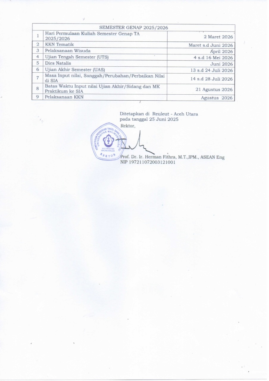 Kalender Akademik Tahun 2022 2023